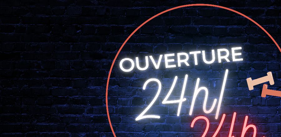 Grâce à notre carte à puce, vous pouvez venir vous entraîner 24h/24h. 
